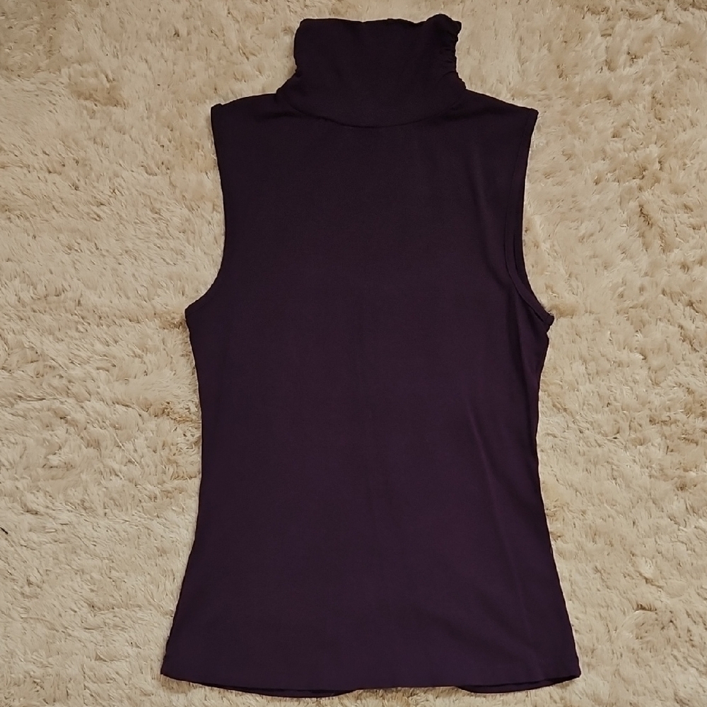 Arden B Purple Sleeveless Top